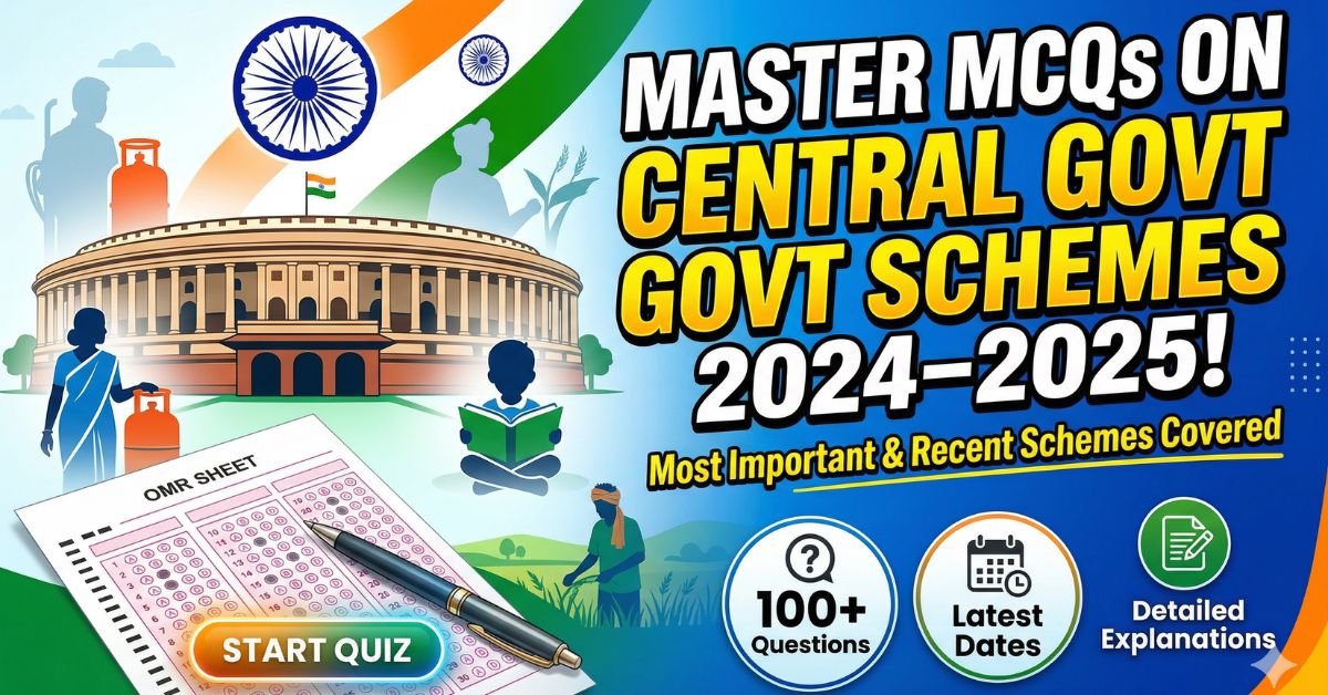 Major Central Government Schemes in India (2014–2025)